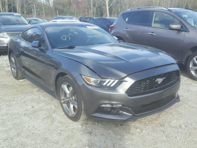 1FA6P8AM8F5433069 - 2015 FORD MUSTANG GRAY photo 1