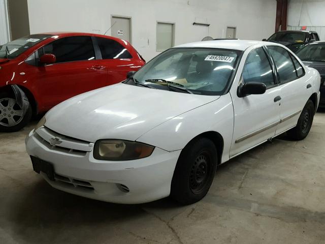 1G1JC52F537382251 - 2003 CHEVROLET CAVALIER WHITE photo 2