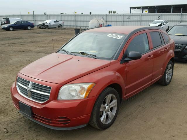 1B3CB4HA5AD586928 - 2010 DODGE CALIBER SX ORANGE photo 2