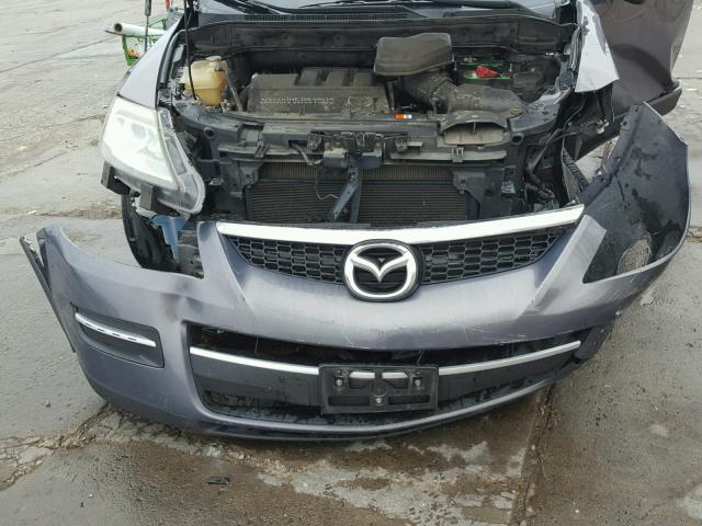 JM3TB38A280156470 - 2008 MAZDA CX-9 BLUE photo 7