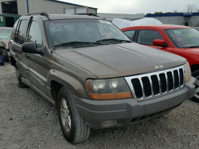 1J4GX48SX2C161846 - 2002 JEEP GRAND CHER BROWN photo 1