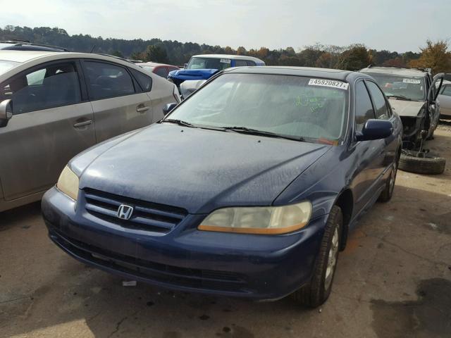 1HGCG56672A172350 - 2002 HONDA ACCORD EX BLACK photo 2