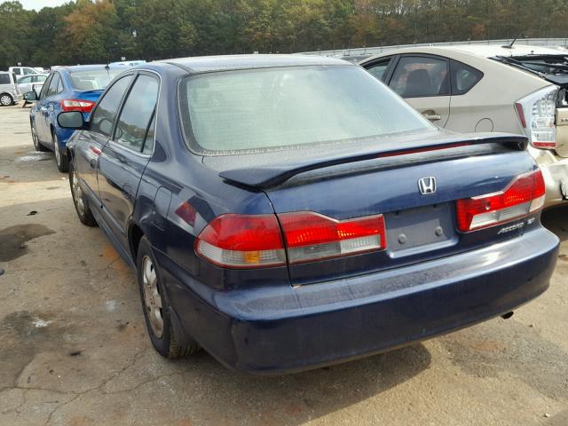 1HGCG56672A172350 - 2002 HONDA ACCORD EX BLACK photo 3