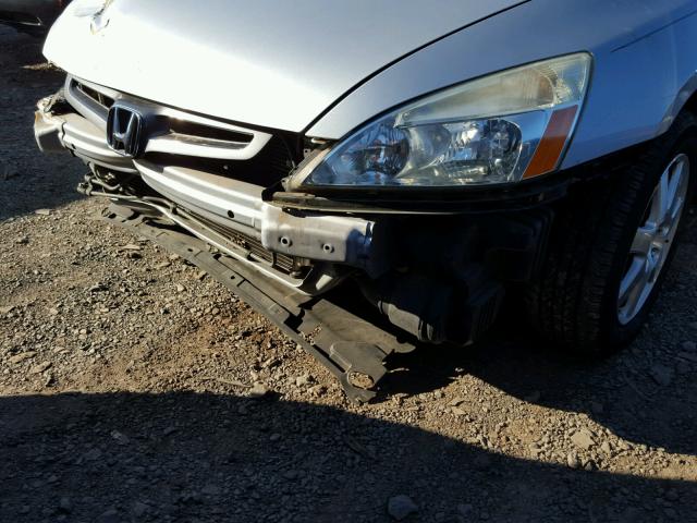 1HGCM66585A037078 - 2005 HONDA ACCORD EX SILVER photo 9