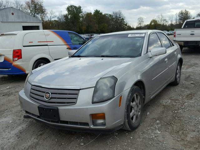 1G6DP577160118180 - 2006 CADILLAC CTS HI FEA SILVER photo 2