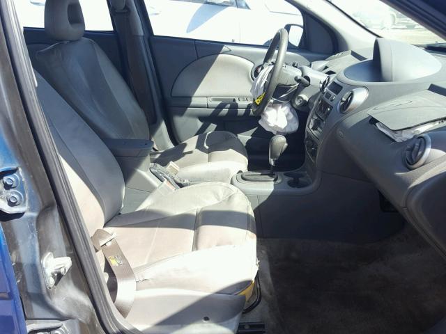 1G8AL58F96Z171023 - 2006 SATURN ION LEVEL BLUE photo 5