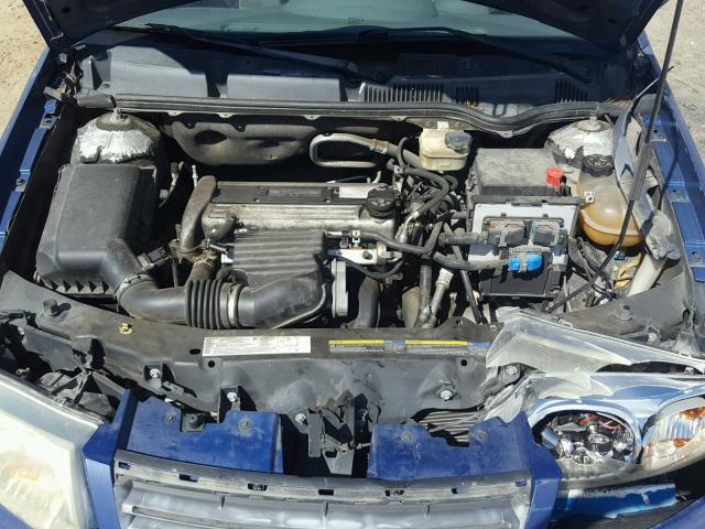 1G8AL58F96Z171023 - 2006 SATURN ION LEVEL BLUE photo 7
