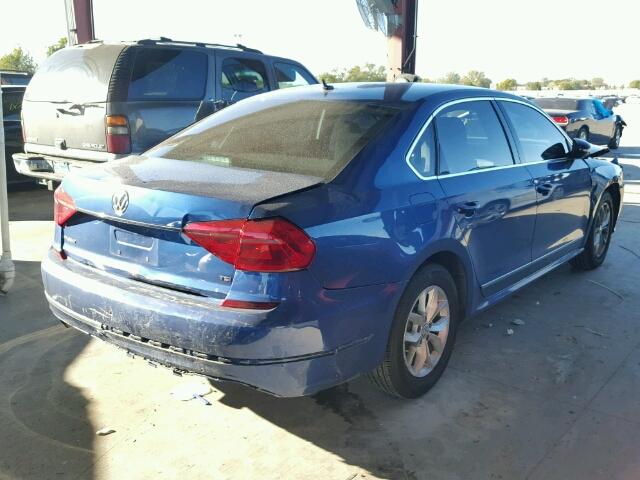 1VWAS7A31GC026340 - 2016 VOLKSWAGEN PASSAT S Կապույտ լուսանկար 4