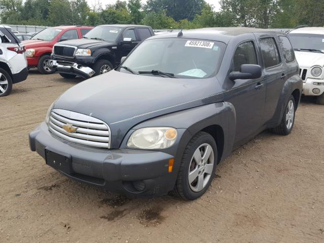 3GNBAADB6AS649052 - 2010 CHEVROLET HHR LS GRAY photo 2