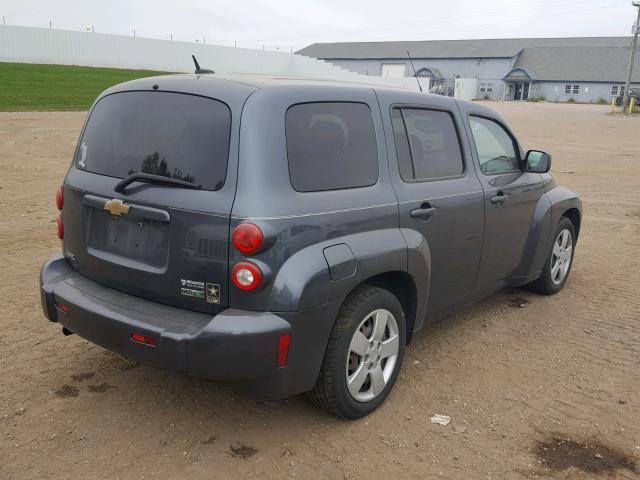 3GNBAADB6AS649052 - 2010 CHEVROLET HHR LS GRAY photo 4