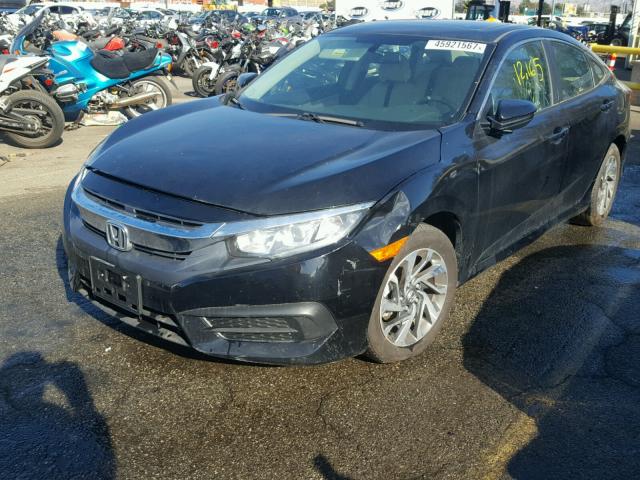 2HGFC2F72GH508382 - 2016 HONDA CIVIC EX შავი ფოტო 2
