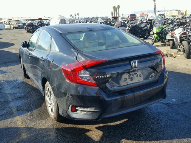 2HGFC2F72GH508382 - 2016 HONDA CIVIC EX შავი ფოტო 3