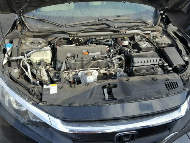 2HGFC2F72GH508382 - 2016 HONDA CIVIC EX შავი ფოტო 7