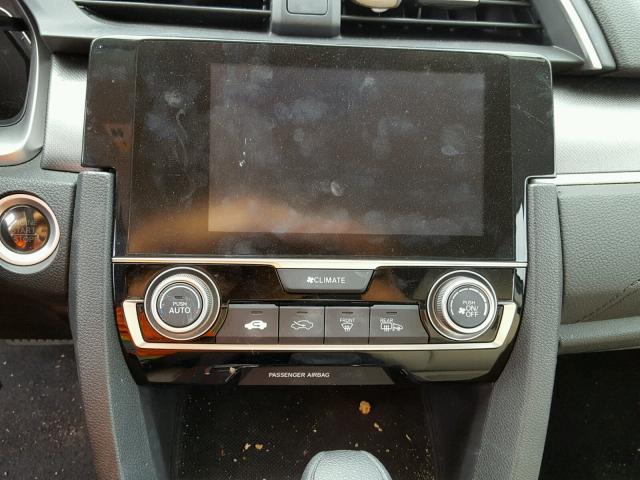 2HGFC2F72GH508382 - 2016 HONDA CIVIC EX შავი ფოტო 9