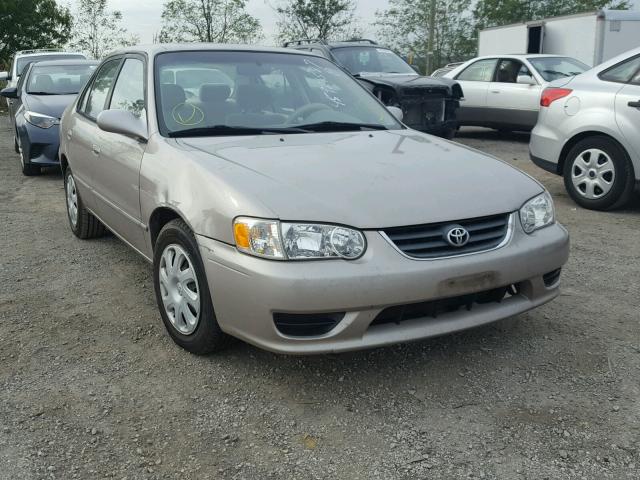 2T1BR12E61C405297 - 2001 TOYOTA COROLLA CE TAN photo 1