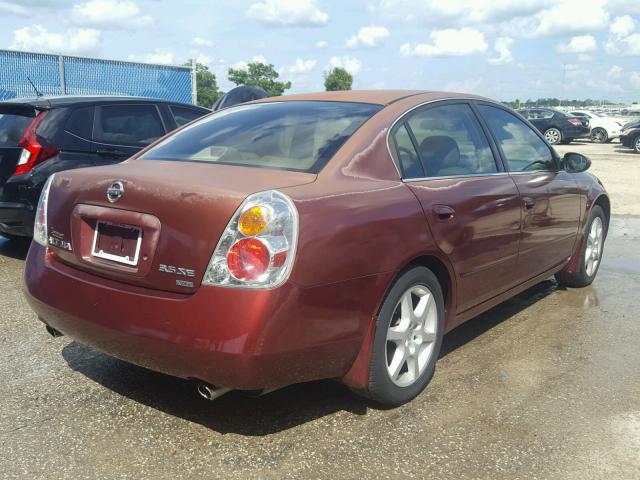 1N4BL11D32C157472 - 2002 NISSAN ALTIMA SE RED photo 4