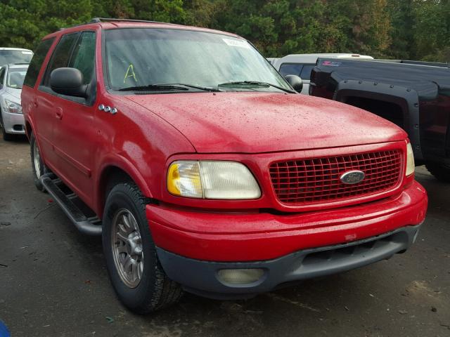 1FMRU15W21LB52114 - 2001 FORD EXPEDITION RED photo 1