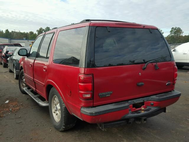 1FMRU15W21LB52114 - 2001 FORD EXPEDITION RED photo 3