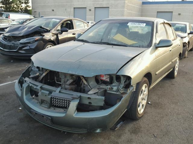 3N1CB51D25L494946 - 2005 NISSAN SENTRA 1.8 GREEN photo 2