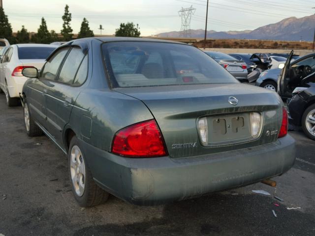 3N1CB51D25L494946 - 2005 NISSAN SENTRA 1.8 GREEN photo 3