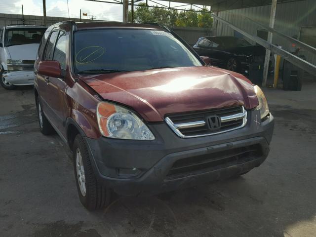 SHSRD78834U237080 - 2004 HONDA CR-V EX MAROON photo 1