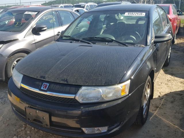 1G8AL52F94Z177538 - 2004 SATURN ION LEVEL BLACK photo 2