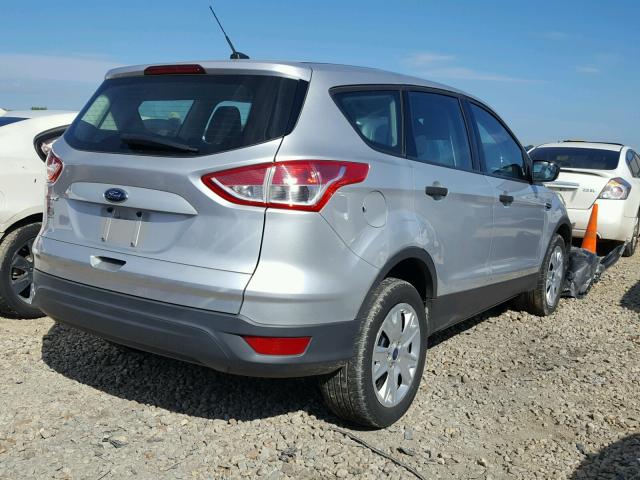 1FMCU0F74DUC02792 - 2013 FORD ESCAPE S SILVER photo 4