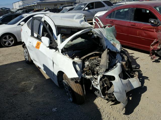 KMHCT4AE0GU118327 - 2016 HYUNDAI ACCENT SE WHITE photo 1