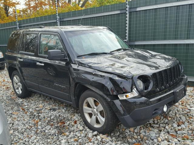 1C4NJRBB4DD218074 - 2013 JEEP PATRIOT SP BLACK photo 1