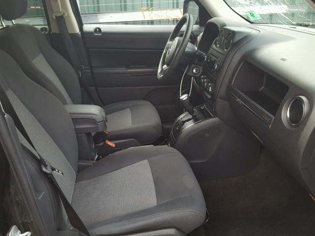 1C4NJRBB4DD218074 - 2013 JEEP PATRIOT SP BLACK photo 5