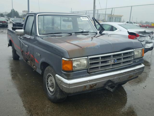 1FTDF15Y7JLA92874 - 1988 FORD F150 GRAY photo 1