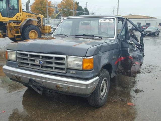 1FTDF15Y7JLA92874 - 1988 FORD F150 GRAY photo 2