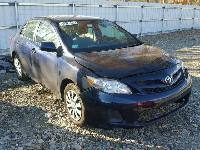 2T1BU4EE5CC908043 - 2012 TOYOTA COROLLA BA BLUE photo 1