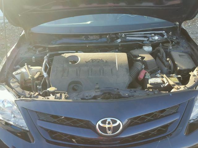 2T1BU4EE5CC908043 - 2012 TOYOTA COROLLA BA BLUE photo 7