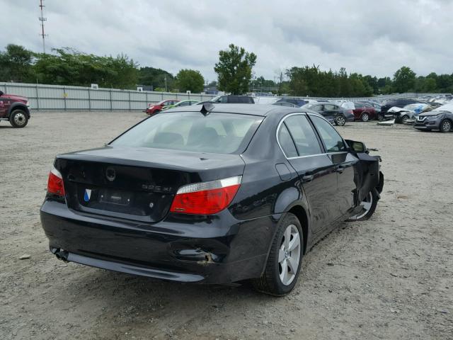 WBANF33596CS36745 - 2006 BMW 525 XI 黑色 照片 4