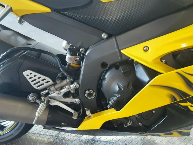 JYARJ16Y68A000528 - 2008 YAMAHA YZFR6 YELLOW photo 7