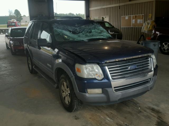 1FMEU63E86UA19400 - 2006 FORD EXPLORER X BLUE photo 1