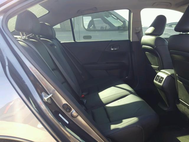 1HGCR2F85DA095670 - 2013 HONDA ACCORD EXL GRAY photo 6