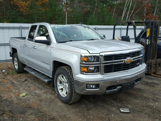 1GCVKSECXEZ128408 - 2014 CHEVROLET SILVERADO SILVER photo 1