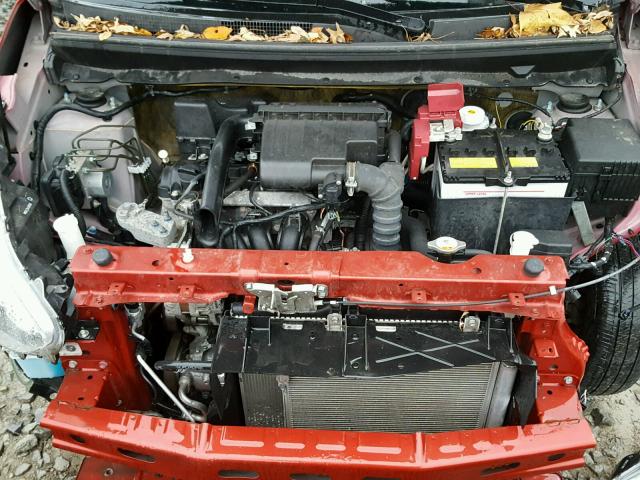 ML32A3HJ8FH056057 - 2015 MITSUBISHI MIRAGE DE RED photo 7