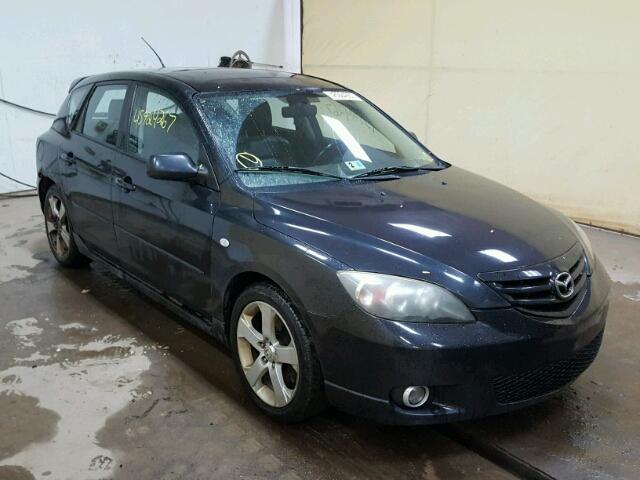 JM1BK343741129250 - 2004 MAZDA 3 BLACK photo 1