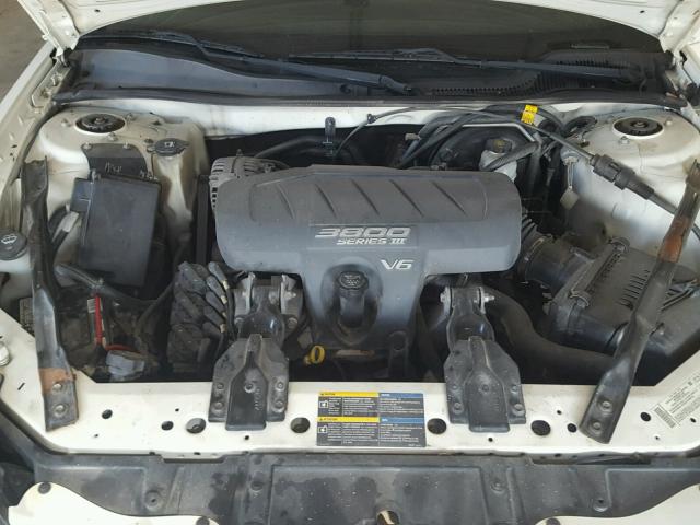 2G2WP522651188329 - 2005 PONTIAC GRAND PRIX Սպիտակ լուսանկար 7