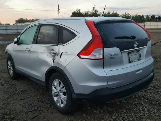 JHLRM4H72CC000611 - 2012 HONDA CR-V EXL 银色 照片 3