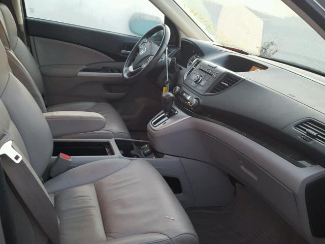 JHLRM4H72CC000611 - 2012 HONDA CR-V EXL 银色 照片 5