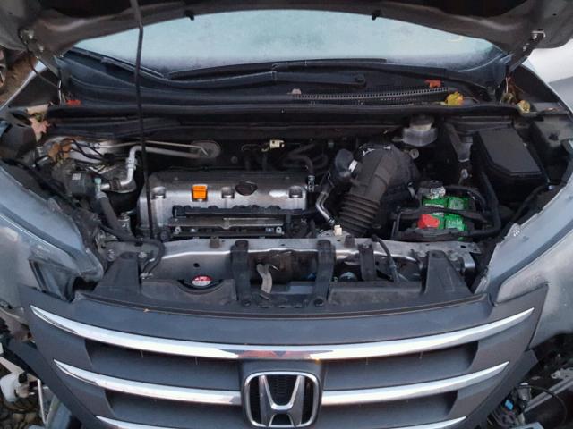 JHLRM4H72CC000611 - 2012 HONDA CR-V EXL SILVER photo 7