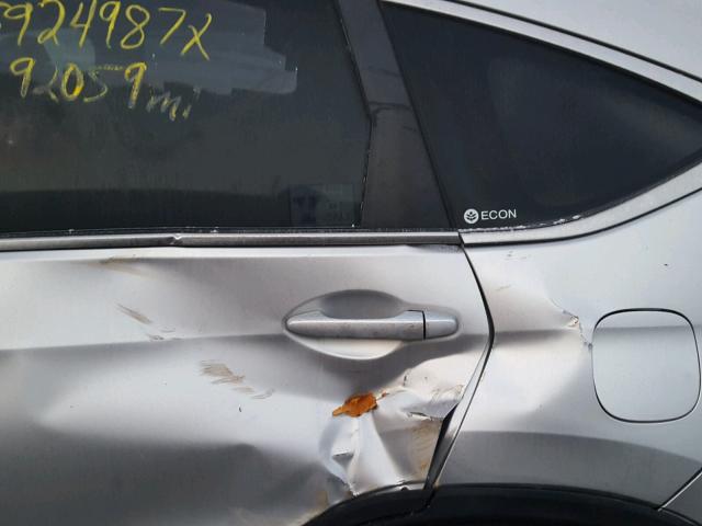 JHLRM4H72CC000611 - 2012 HONDA CR-V EXL 银色 照片 9