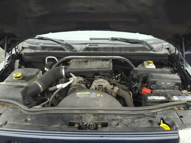 1J8HG48K66C247308 - 2006 JEEP COMMANDER BLUE photo 7