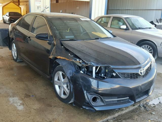 4T1BF1FK3CU141773 - 2012 TOYOTA CAMRY BASE BLACK photo 1