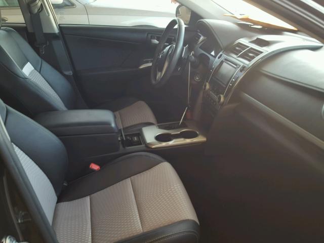 4T1BF1FK3CU141773 - 2012 TOYOTA CAMRY BASE BLACK photo 5