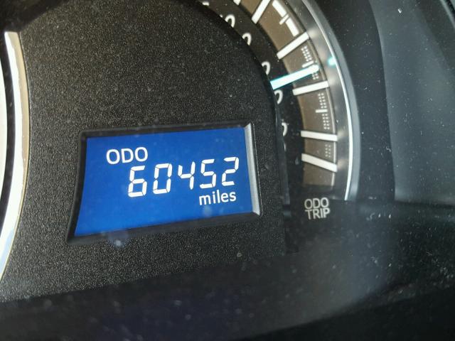 4T1BF1FK3CU141773 - 2012 TOYOTA CAMRY BASE BLACK photo 8